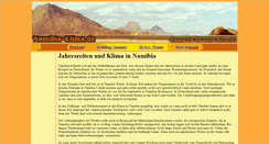 Desktop Screenshot of namibia-klima.de